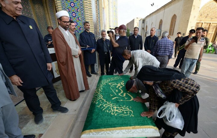 Photos: Unveiling of tombstone of Hazrat Abdol-Azim Holy Shrine
