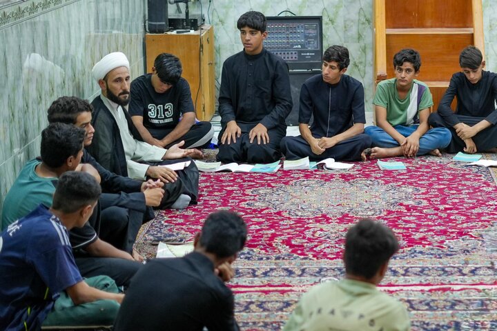 تقرير مصور/ دورة الإمام الكاظم (ع) للعبة العباسية بهدف تربية الناشئين على منهج أهل البيت (ع) في المثنى العراقية