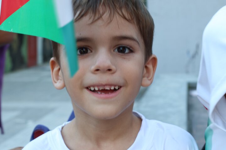 Informe fotográfico | Banderas palestinas ondean en Caracas en solidaridad con el pueblo de Gaza