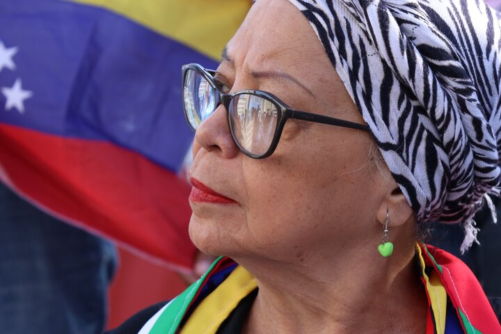 Informe fotográfico | Banderas palestinas ondean en Caracas en solidaridad con el pueblo de Gaza
