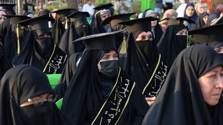 تقرير مصور/ معهد السيّدة معصومة (ع) يحتفي بتخرج كوكبة من طالباته في بغداد