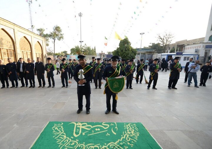 Informe fotográfico | Develación de la lápida del Sagrado Santuario de Hazrat Abd al-Azim