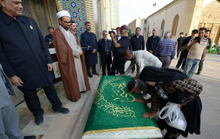 Informe fotográfico | Develación de la lápida del Sagrado Santuario de Hazrat Abd al-Azim