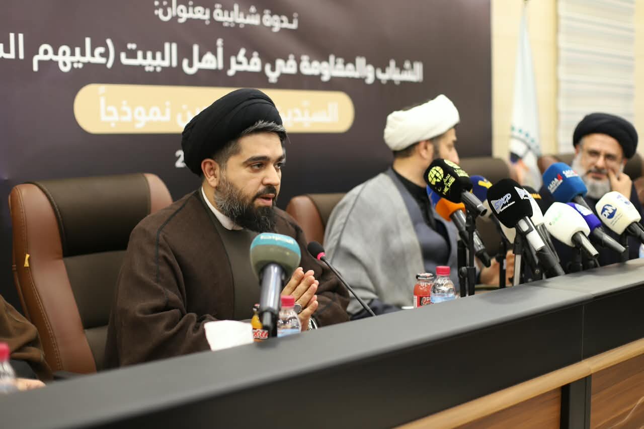نشست تخصصی «جوانان و مقاومت در اندیشه اهل‌بیت(ع)» در ضاحیه جنوبی بیروت برگزار شد + تصاویر