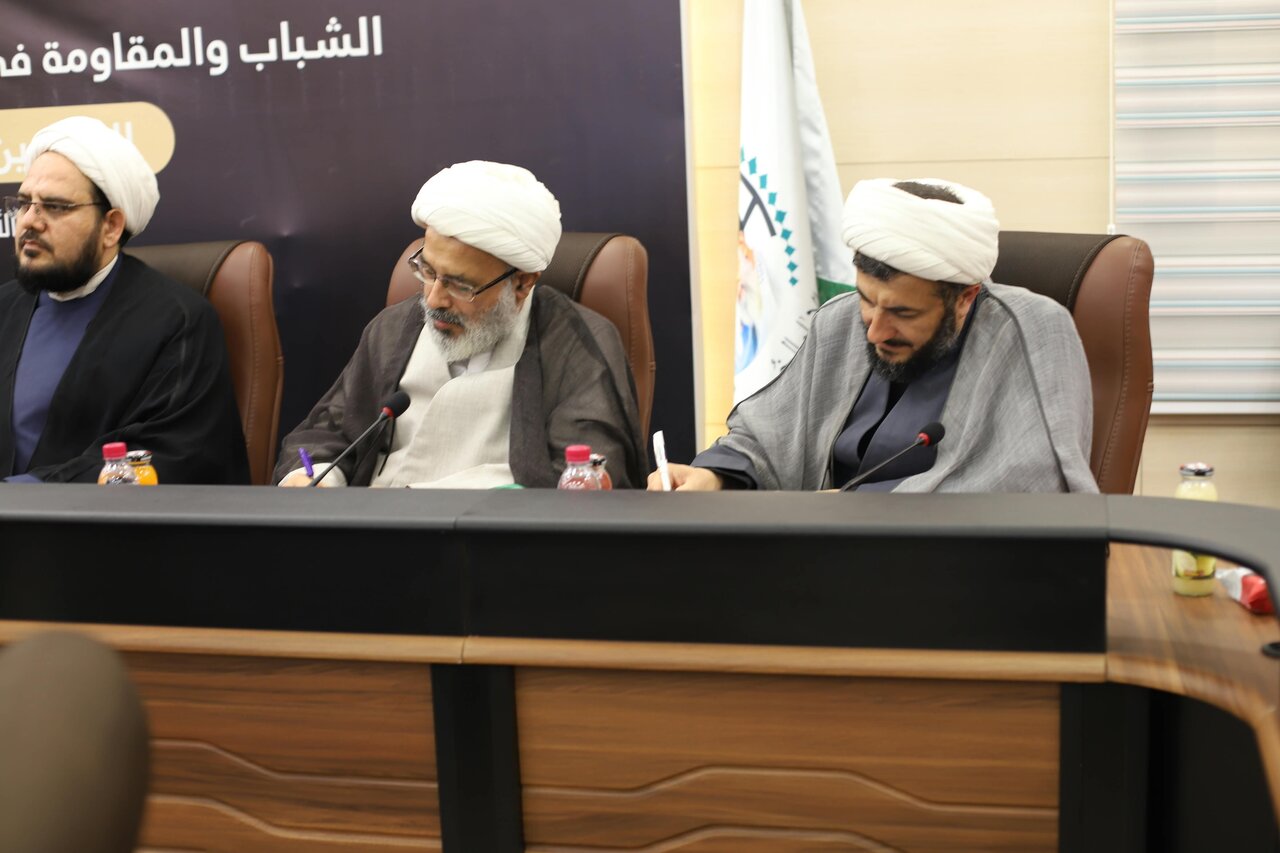 نشست تخصصی «جوانان و مقاومت در اندیشه اهلبیت(ع)» در ضاحیه جنوبی بیروت برگزار شد + تصاویر
