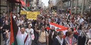 European Cities Witness Protests in Support of Iran, Gaza, Lebanon and Syria
