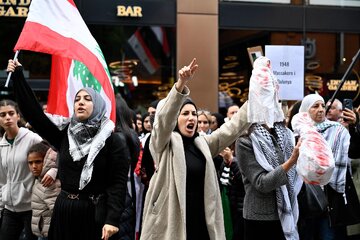 تظاهرات در چند شهر اروپا علیه حملات رژیم صهیونیستی به ایران، غزه و لبنان