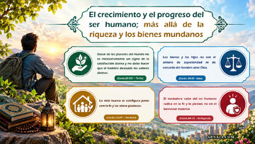 El crecimiento y el progreso del ser humano: más allá de la riqueza y la opulencia mundanas