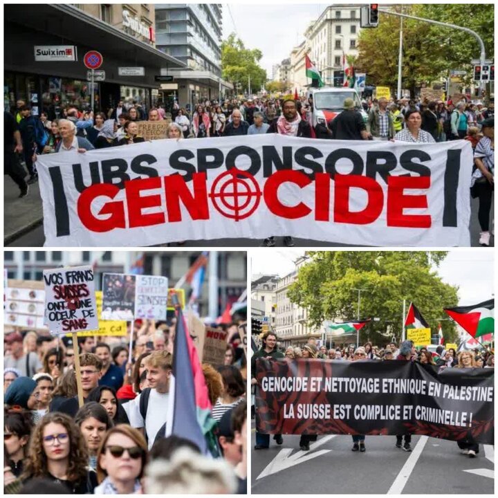 Protesta ng mga mamamayan ng Switzerland