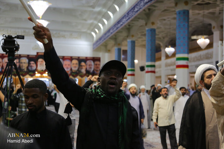 تقرير مصور/ الذكرى السنوية الثانية لاستشهاد السيد "حسن نصرالله" في حرم السيدة المعصومة (ع) بقم