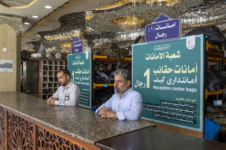 تقرير مصور/ قسم الشؤون الخدمية التابع للعتبة العباسية يقدّم خدمات متعددة لتلبية احتياجات الزائرين