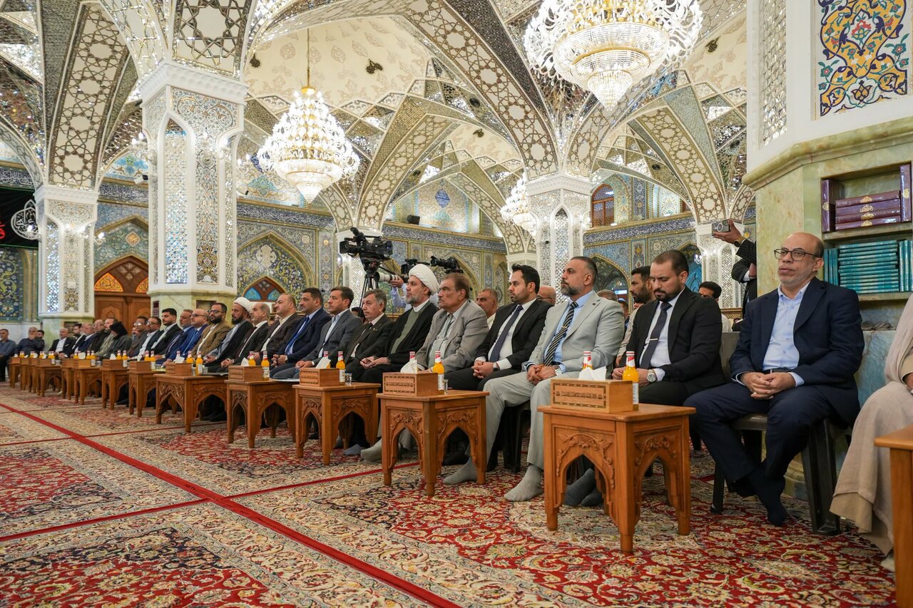 Photos: Al-Askari Holy Shrine Participates in Opening of 16th National Quran Competition in Kadhimiya