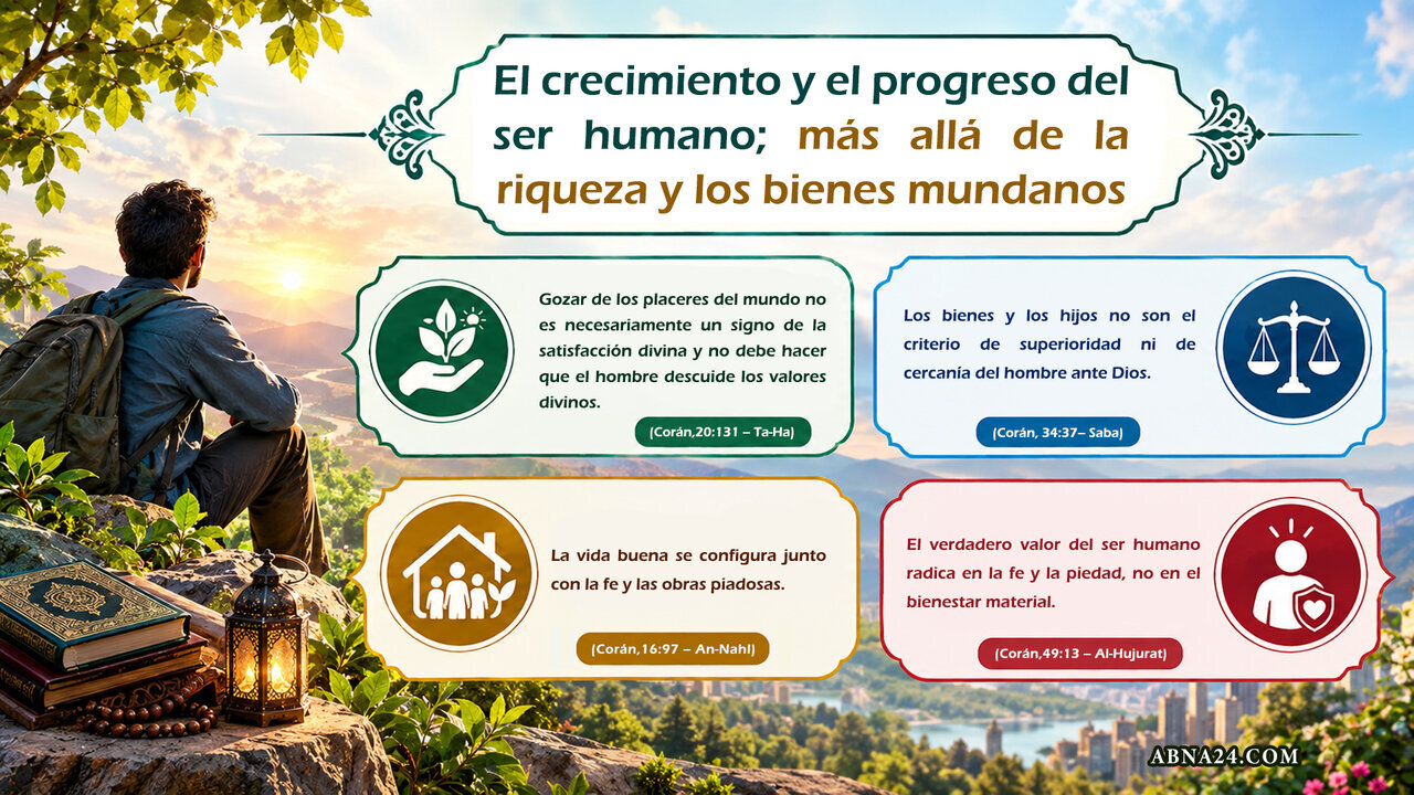 El crecimiento y el progreso del ser humano: más allá de la riqueza y la opulencia mundanas