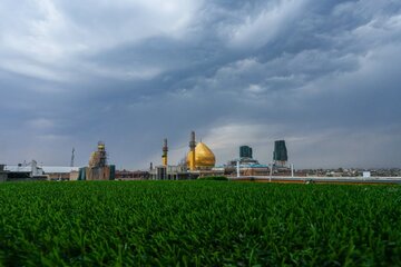 Photos: Samarra’s Holy Al-Askari Shrine Shines Under the Rain