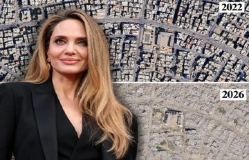 اداکارہ انجلینا جولی نے غزہ کی تباہی کی سیٹلائٹ تصاویر جاری کر دیں، فلسطینیوں کے لیے ایک بار پھر آواز اٹھا دی
