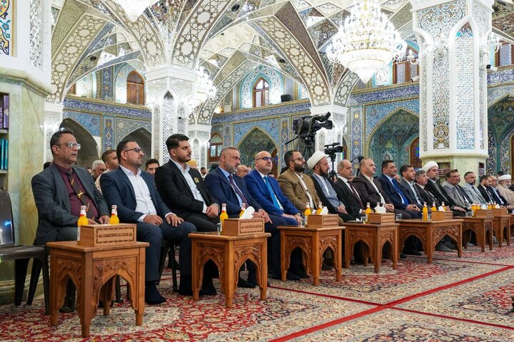 تقرير مصور/ العتبة العسكرية المقدسة تشارك في افتتاح المسابقة الوطنية السادسة عشرة للقرآن الكريم في الكاظمية