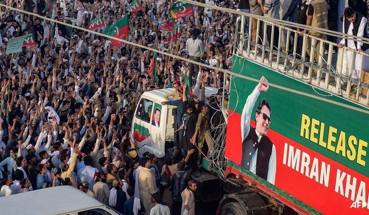 ویدیو | آغاز راهپیمایی حامیان عمران خان