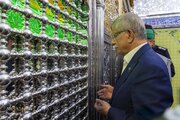 Serokwezîrê berê yê Tirkiyeyê li Herama Hazretê Ebulfezl el-Abbas (s.x)