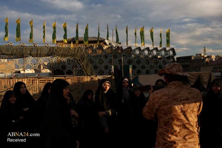 آموزش نظامی بانوان در تهران