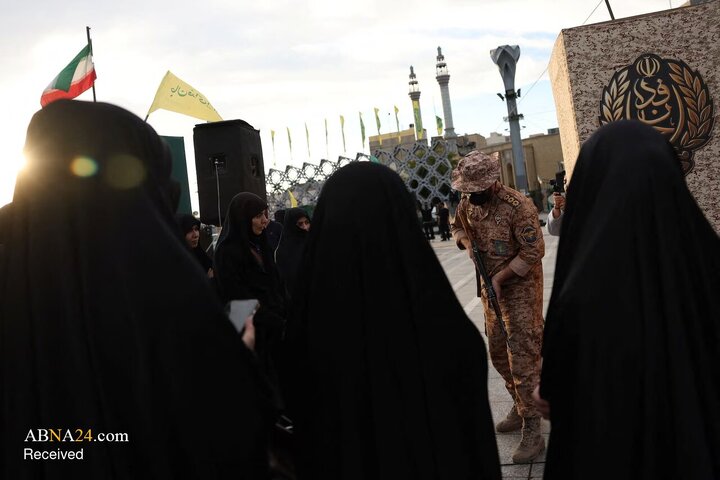 آموزش نظامی بانوان در تهران