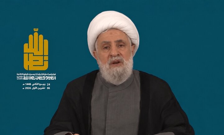 شیخ نعیم‌ قاسم: شهید نصرالله زیرساخت‌های راهبردی جبهه مقاومت را تقویت کرد/ سید مقاومت فرهنگ عاشورا را در سراسر زندگی جهادی خود عینیت بخشید