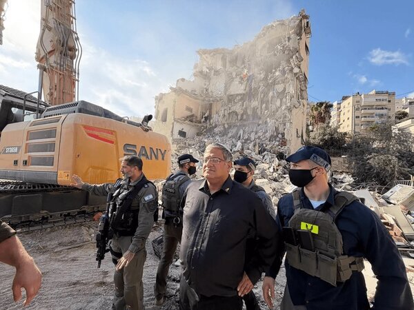 La presencia de Ben Gvir en la demolición de viviendas en Jerusalén es terrorismo organizado