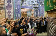 Video | Mərhəmətli Xanım Həzrəti Fatiməi Məsumə Anamızın (əleyha səlam) Müqəddəs Məqbərəsinin Əks-sədaları