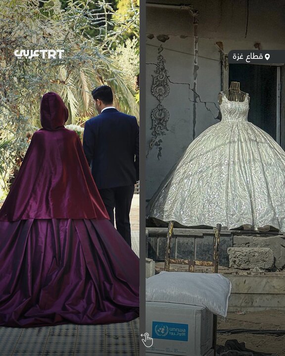 عکس خبری/ غزه قبل و بعد از جنگ