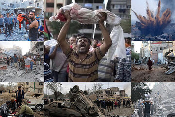 Zionist Crimes Leave a Trail of Blood from Gaza to Iran