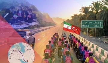 کاروان مردمی دوچرخه‌سواران؛ از دیاربکر ترکیه تا میناب