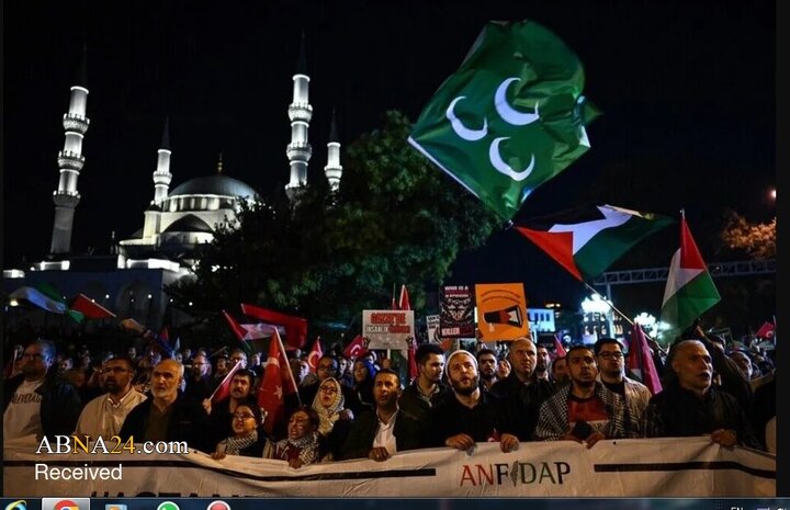 Informe fotográfico | Marcha «Palestina Libre» en el corazón de Ankara
