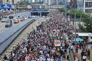 Malaysians rally in Kuala Lumpur to mark third anniversary of Gaza war