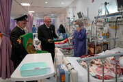 Photos: Presence of servants of Razavi Holy Shrine at Akbar Hospital in Mashhad