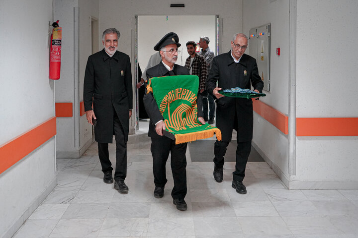 Photos: Presence of servants of Razavi Holy Shrine at Akbar Hospital in Mashhad