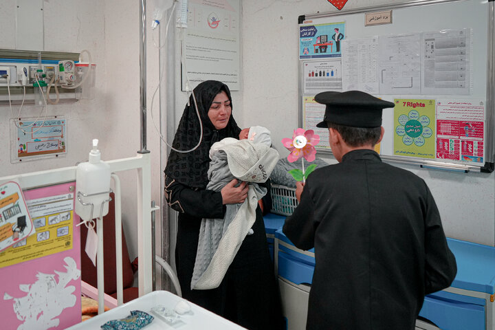 Photos: Presence of servants of Razavi Holy Shrine at Akbar Hospital in Mashhad