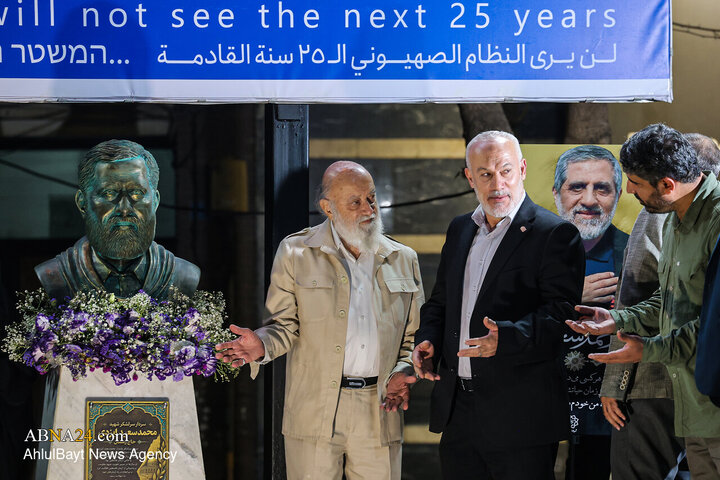 آیین رونمایی از سردیس شهید سرلشکر «محمدسعید ایزدی»