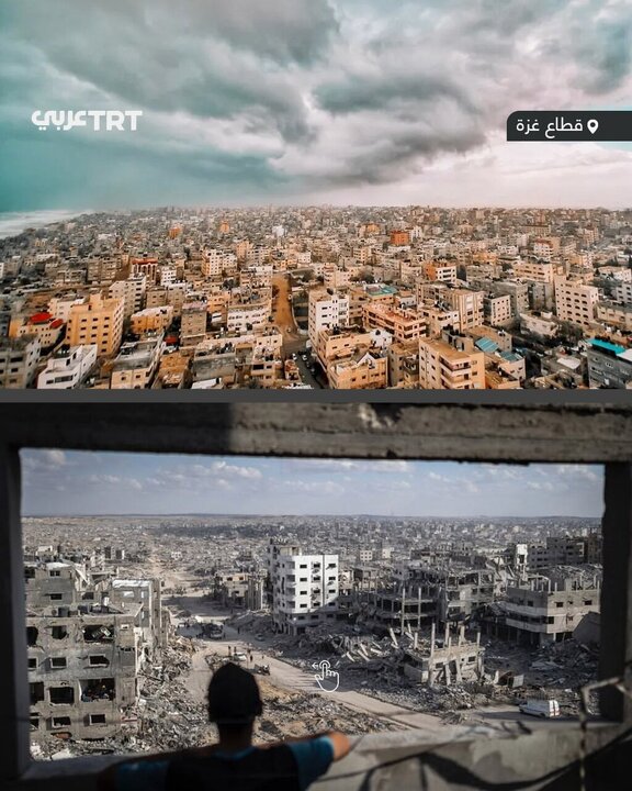 Photos: Gaza before and after war