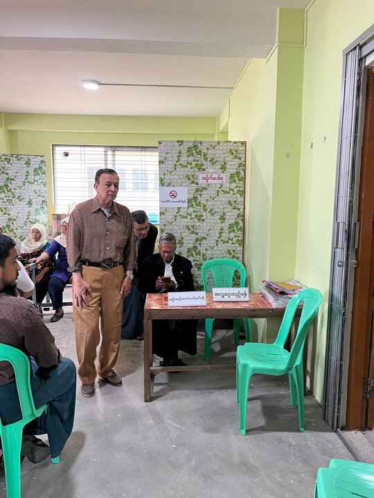 ရှမ်းပြည်နယ် အစ္စလာမ့်ရေးရာကောင်စီ တောင်ကြီးရုံးခန်းသစ်တွင် အန္တရာယ်ကင်းဖွသေဟဟ် ဖတ်ပွဲ ကျင်းပ၊ ရုံးခန်းနေရာအတွက် အလှူငွေများ ထည့်ဝင်လှူဒါန်း ။ ။ Photos