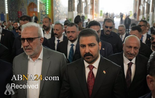 عکس خبری/ نخست‌وزیر عراق به زیارت امام حسین(ع) و حضرت عباس(ع) رفت