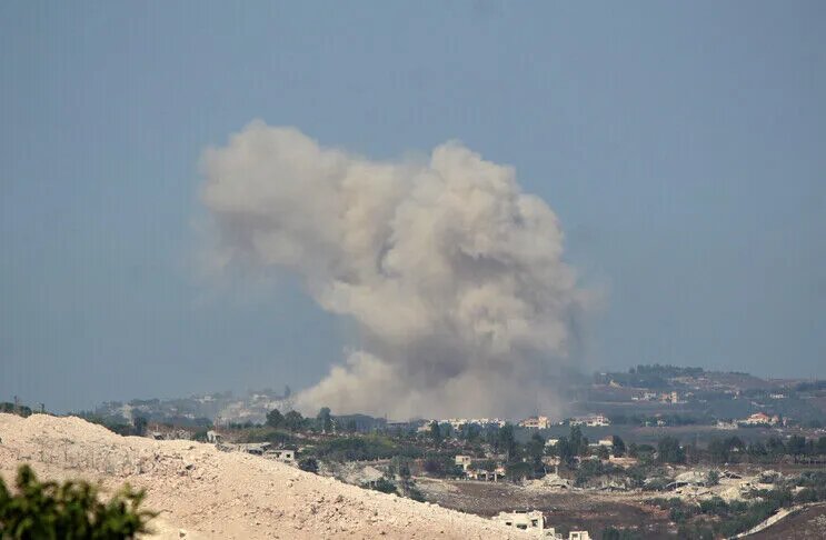 Israeli drone strike near Lebanon-Syria border injures six people