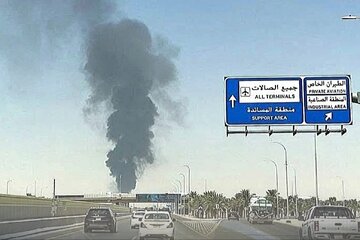 تخلیه فرودگاه ریاض و لغو صدها پرواز