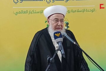 الشيخ غازي حنينة يشدد على ضرورة التضامن مع المقاومة في غزة ولبنان وإيران واليمن