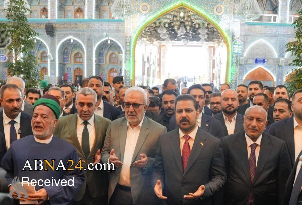 Photos: Iraqi PM visits Imam Hussain and Hazrat Abbas holy shrines in Karbala