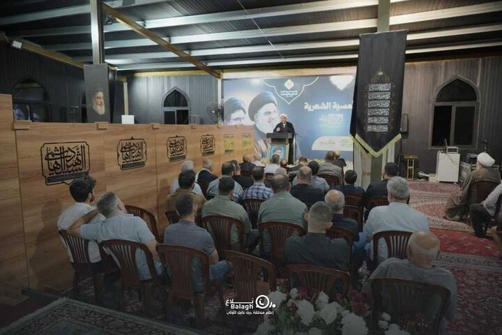تقرير مصور/ إحياء أمسية شعرية في مرقد السيد الهاشمي في دير قانون النهر اللبنانية