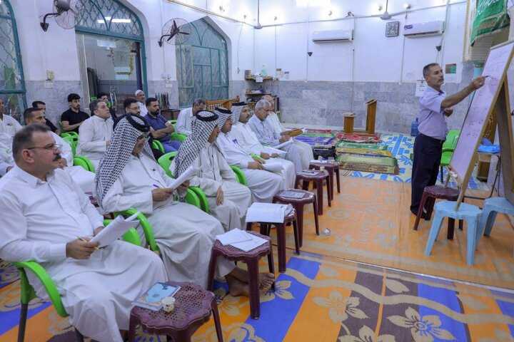 تقرير مصور/ العتبة العباسية تقيم دورة قرآنية في إتقان قواعد القراءة الصحيحة بالنجف الأشرف