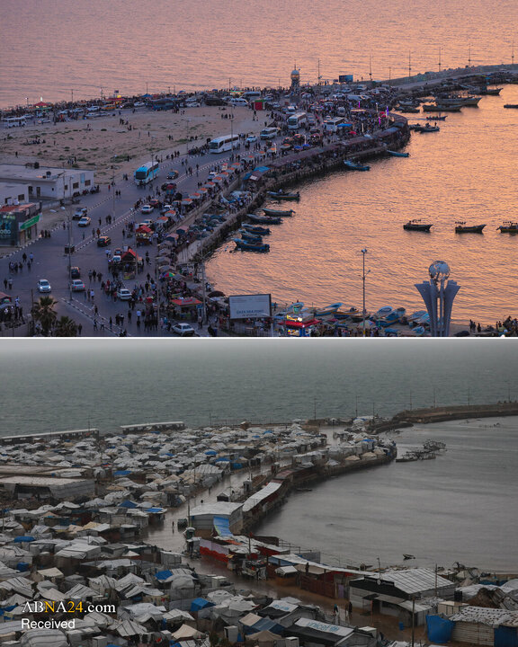 غزه پیش و پس از جنگ