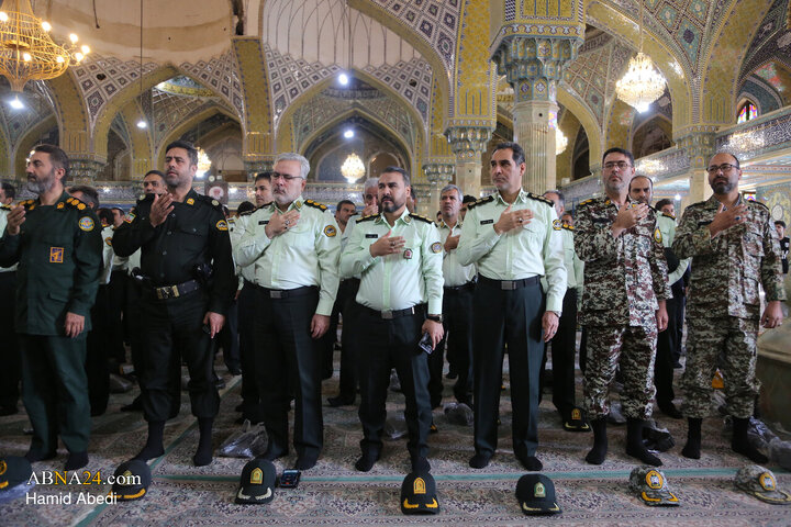 تشییع پیکر مطهر شهید مدافع امنیت «عباس آقایی» - قم