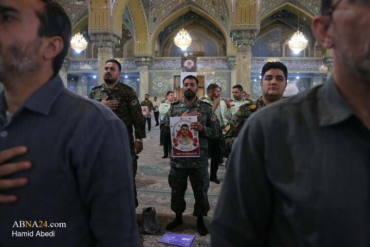 تشییع پیکر مطهر شهید مدافع امنیت «عباس آقایی» - قم