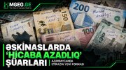 Azərbaycanda hicaba dəstək etirazı yeni forma alır: Əskinasların üzərinə “Hicaba azadlıq” şüarları yazılır