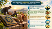 Infographie : Les solutions coraniques pour surmonter les difficultés économiques